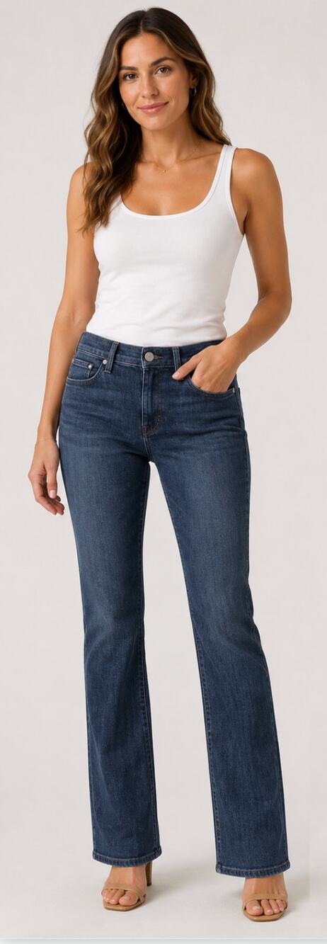 Paige Premium Denim Hidden Hills Bootcut Jeans Size 26
